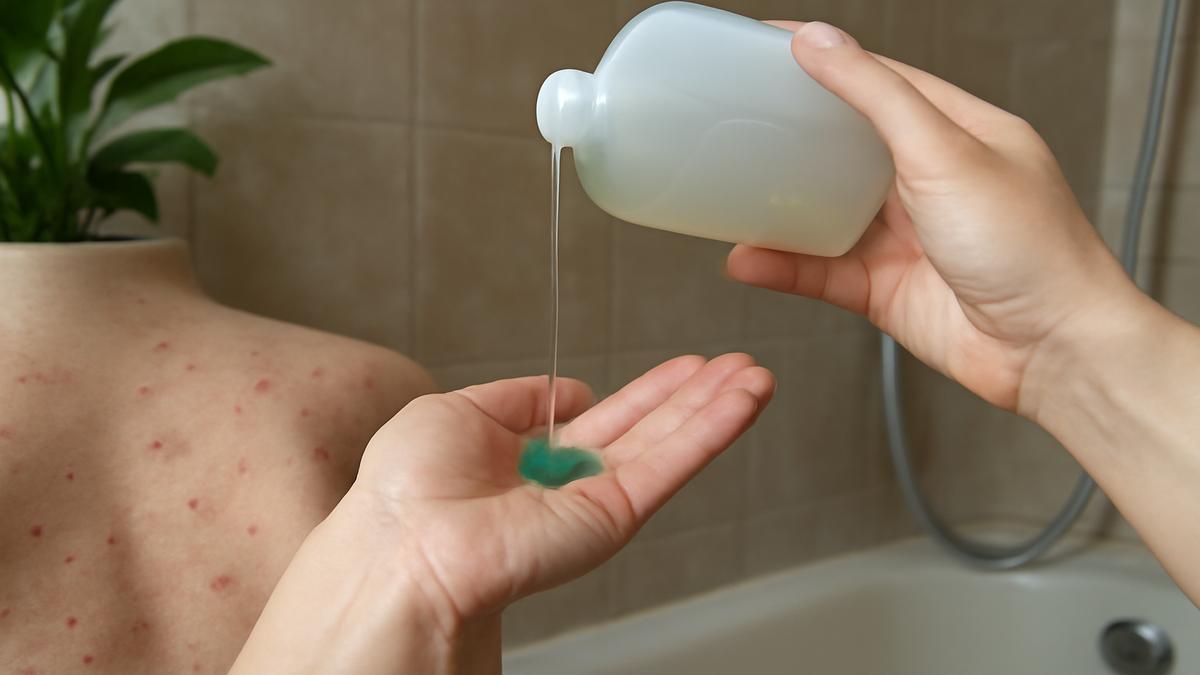 Add this to your shower gel body acne disappears in a week