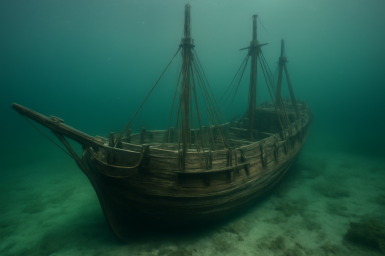 After 250 years a preserved explorers ship is found off Australias coast a time capsule