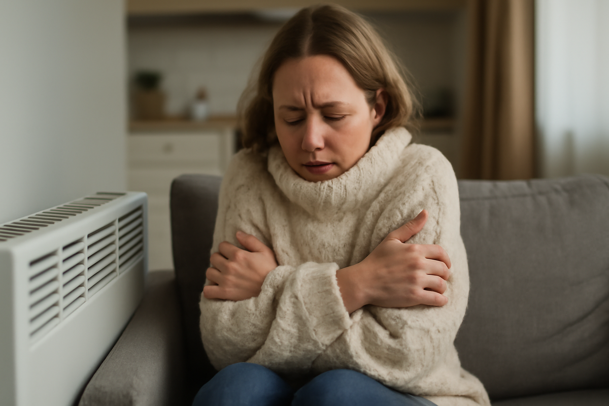 Experts explain why turning up the heat still leaves you feeling cold in some homes