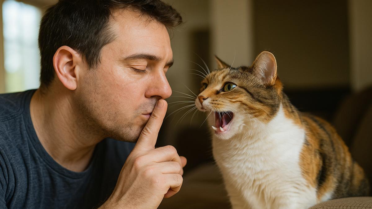 From a trainers playbook The whisper method that quiets a yapping cat faster than treats ever could