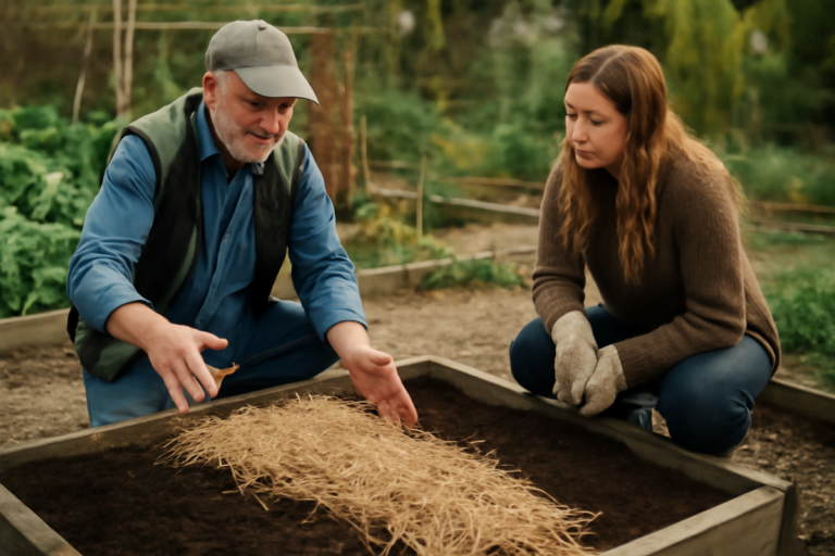 Garden experts teach the soil sleep technique to strengthen vegetable beds for spring
