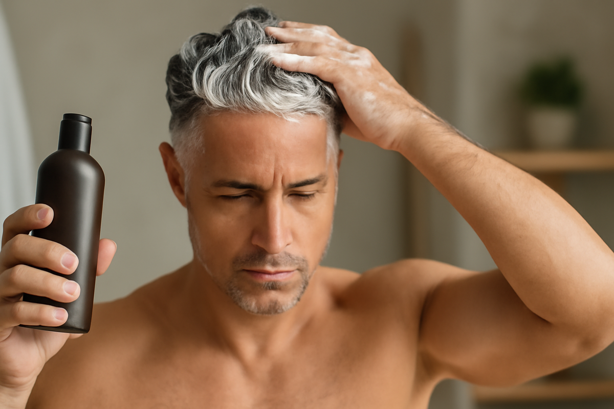 Grey hair solution this shampoo upgrade instantly refreshes your look