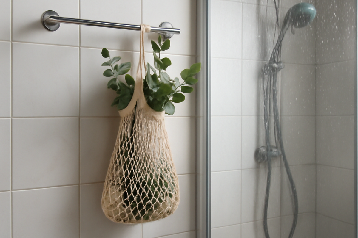 Hang it by the shower the clever hack that eliminates moisture and keeps spaces fresh
