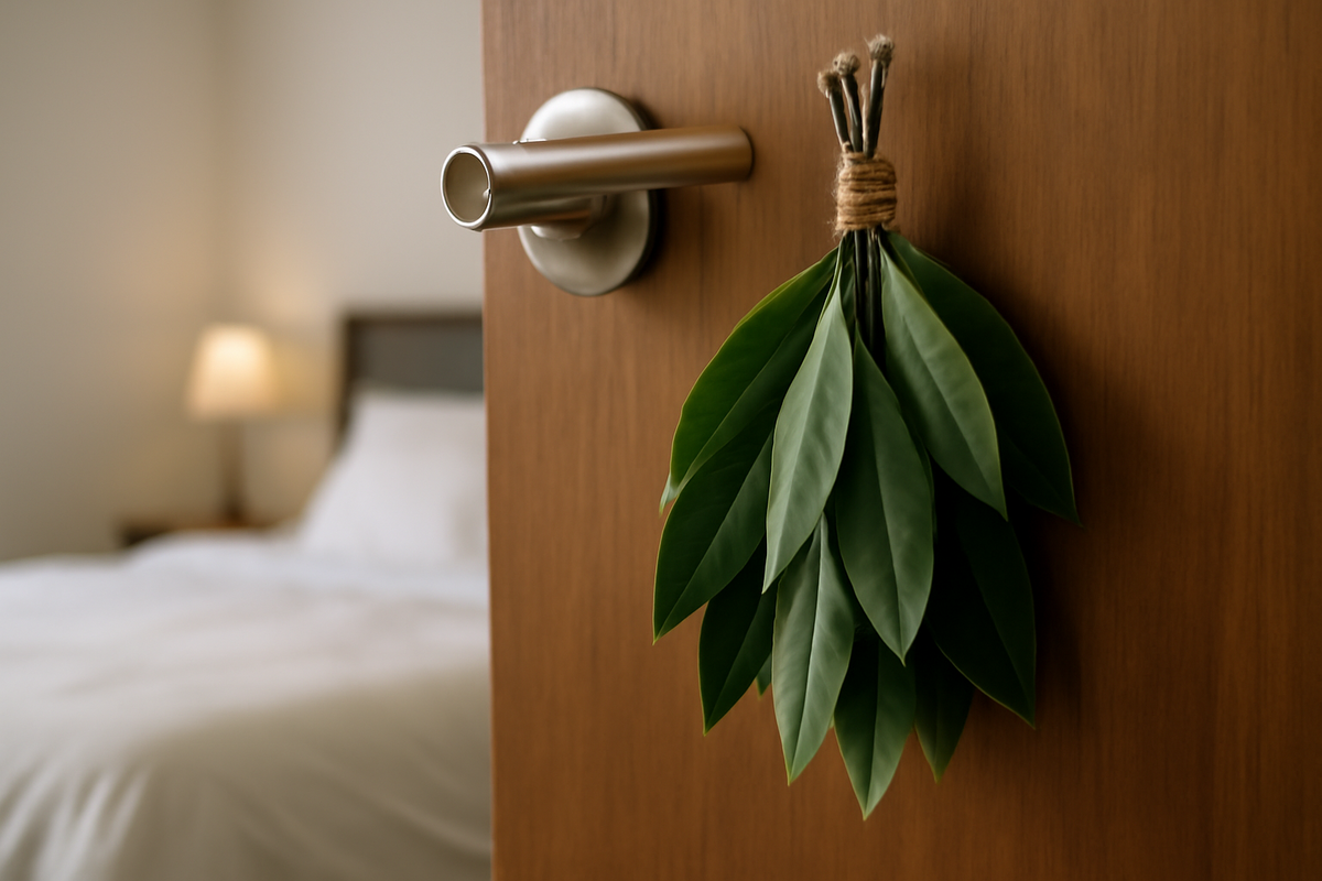 Hanging bay leaves on the bedroom door the reasons it remains widely recommended