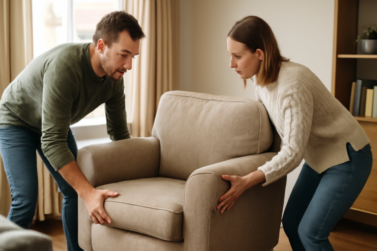 Homeowners find that moving a single piece of furniture noticeably improves room heat retention