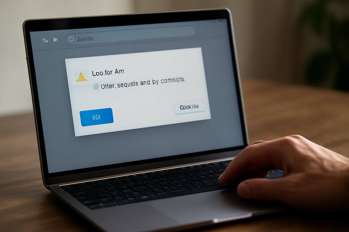 JavaScript blocking access to xcom the simple browser setting that decides who can log in