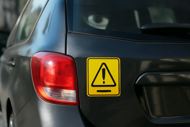 New mandatory car sticker ignore it and youll face instant fines