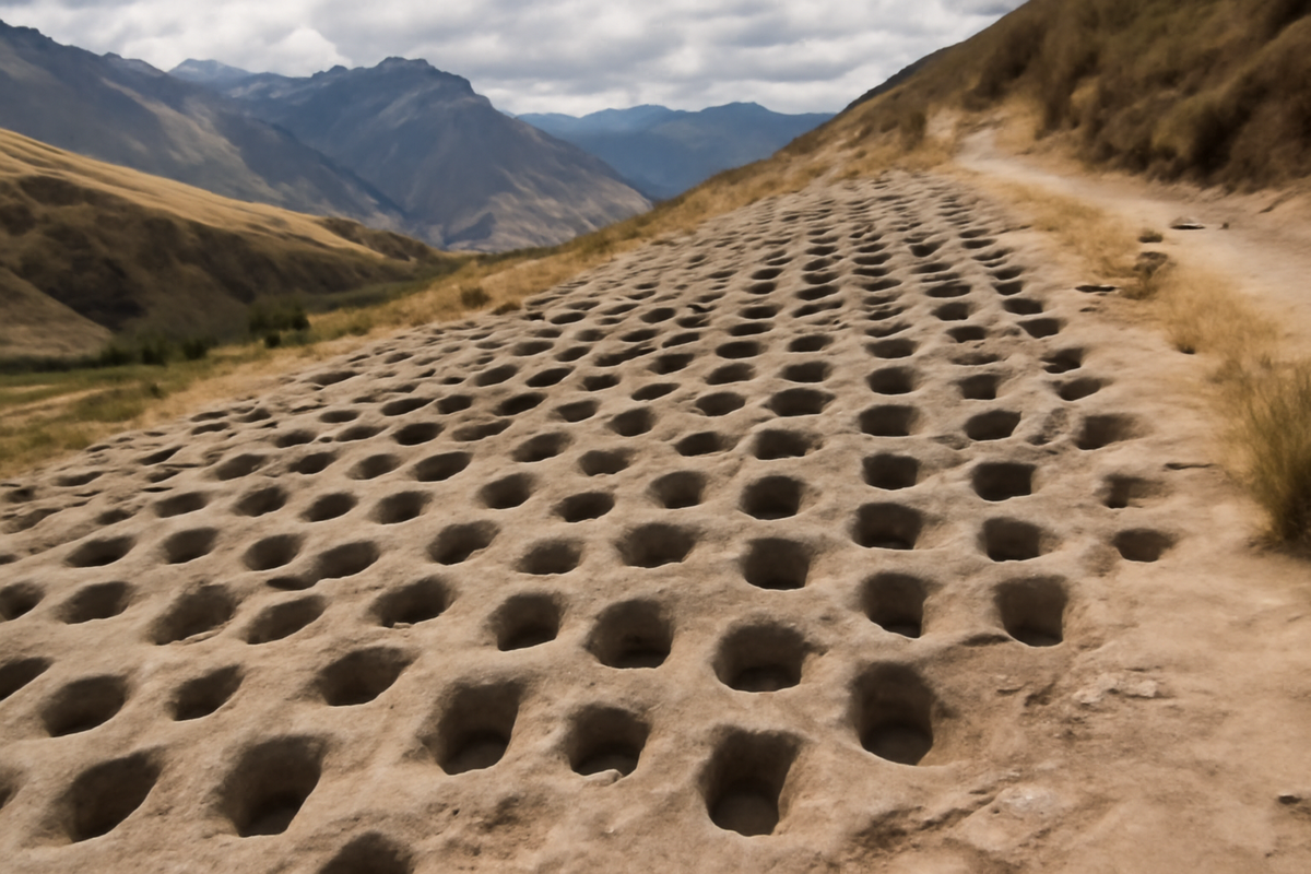 Peru solves the mystery of 5200 rock holes a pre Inca economic ledger system