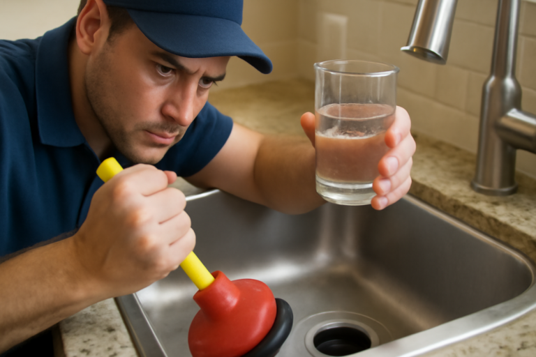 Plumbers half glass trick cleans drains without vinegar or baking soda learn how