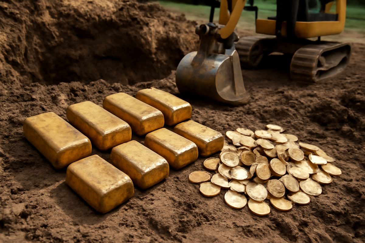 Rhne resident uncovers 700000 treasure of old gold bars and coins while digging a pool