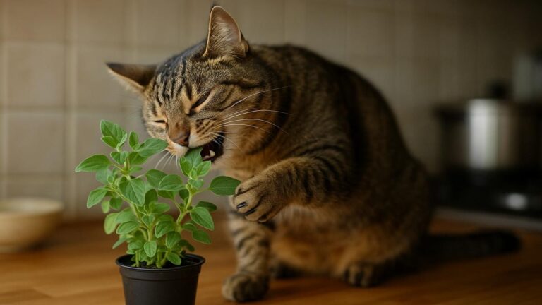 Stop buying expensive catnip this kitchen herb drives cats wild for under 1