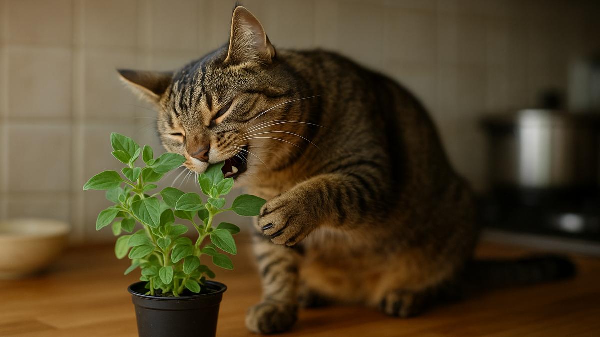 Stop buying expensive catnip this kitchen herb drives cats wild for under 1