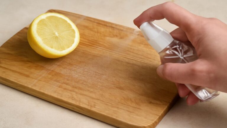 Stop using lemon on cutting boards this kills bacteria 300 better