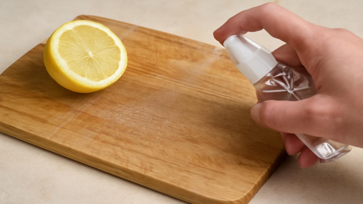 Stop using lemon on cutting boards this kills bacteria 300 better