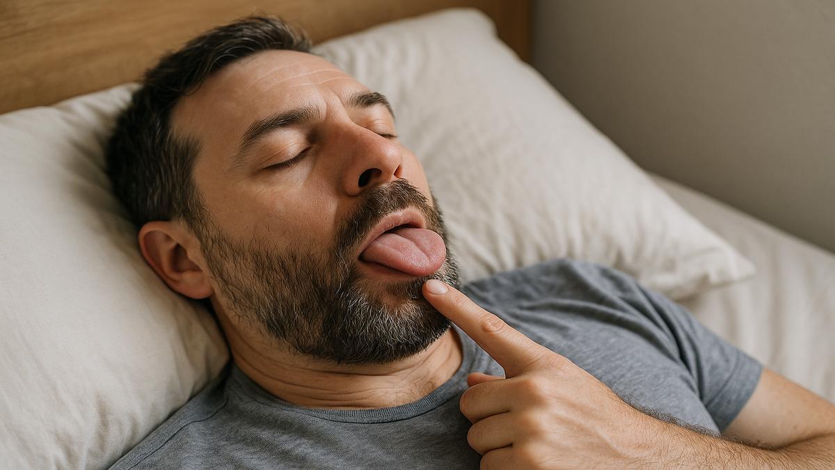 The 7 second tongue trick that stops snoring without strips or devices