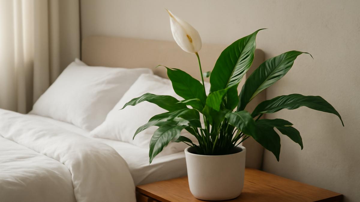 The bedroom plant NASA uses on space stations that filters air while you sleep
