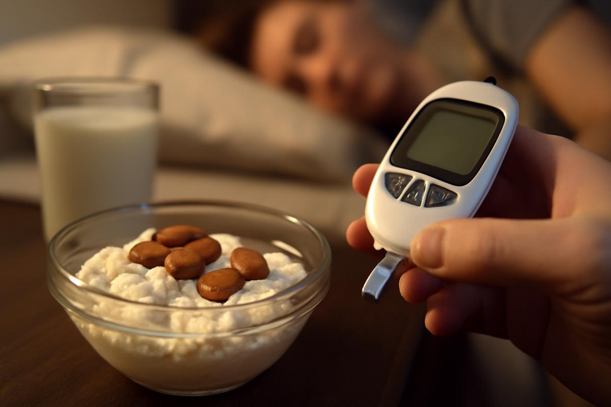 The bedtime snack that stabilizes blood sugar