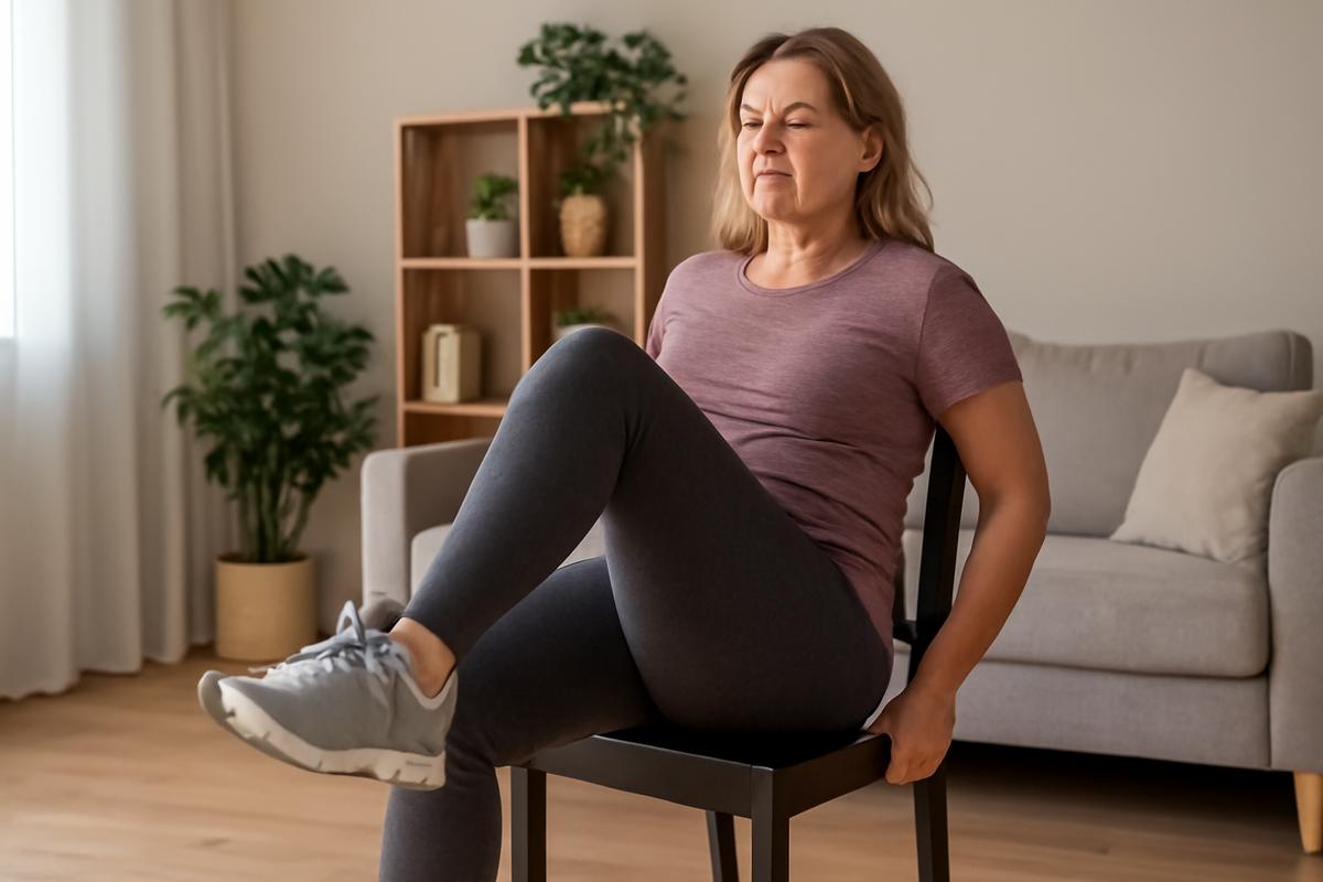 The chair exercise that melts belly fat after 45