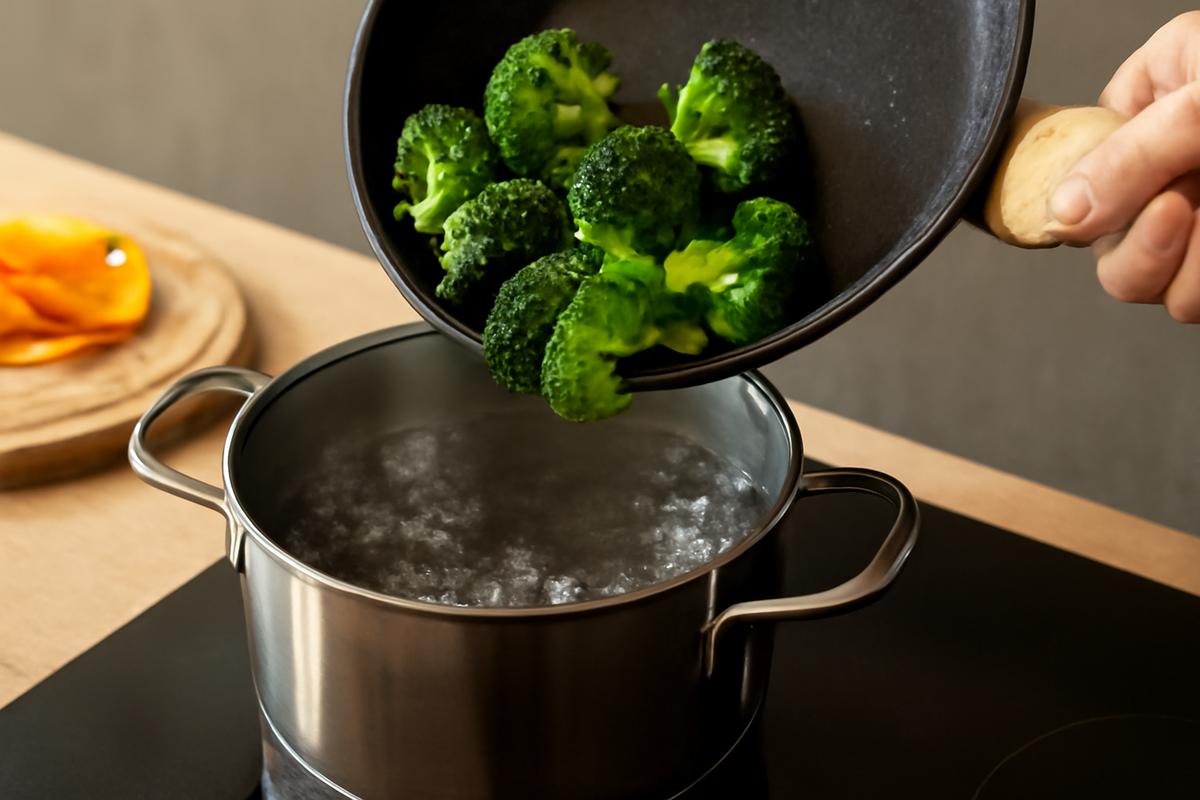 The cooking order that preserves vitamin C