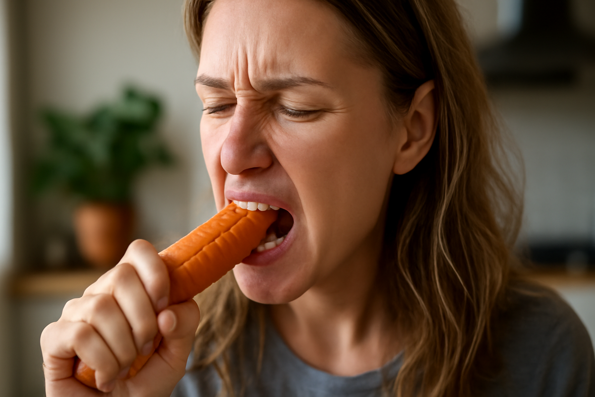 The crack effect how a carrot can beat meditation for stress relief