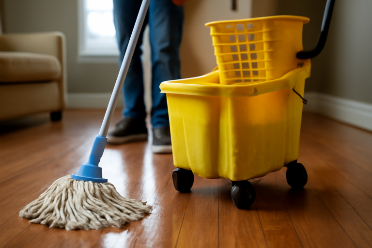 The mop bucket secret that makes floors shine like new no bleach or ammonia