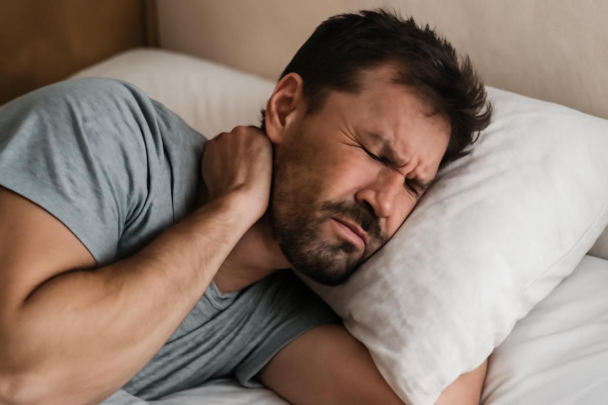 The pillow position that secretly worsens neck pain