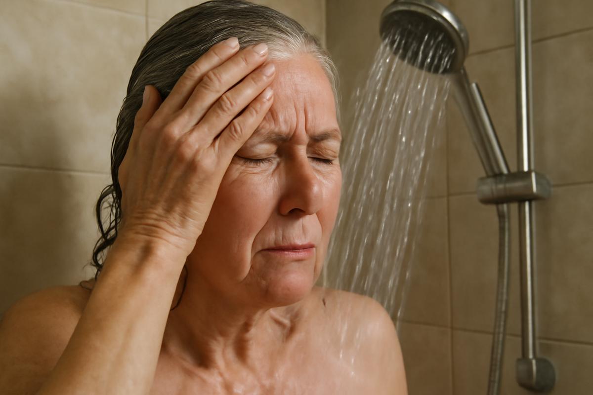 The shower habit that damages skin after 55