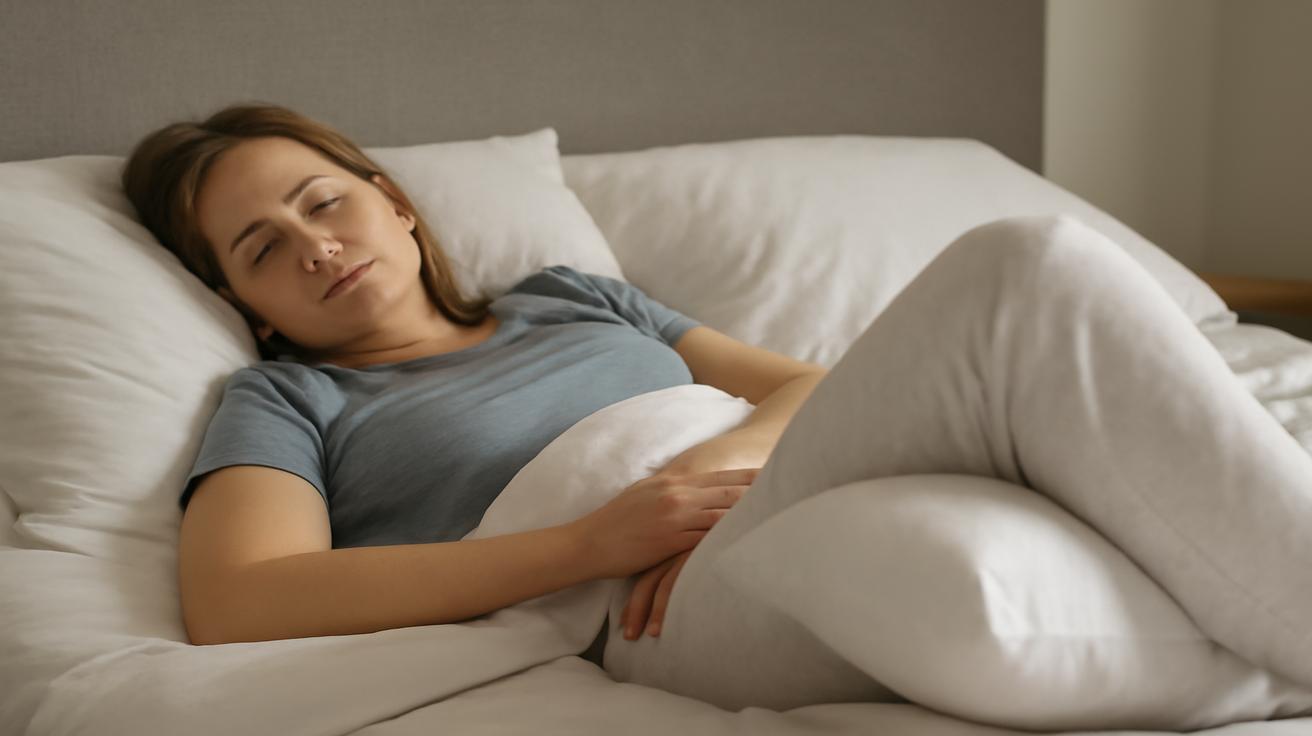 The sleep position that eases lower back