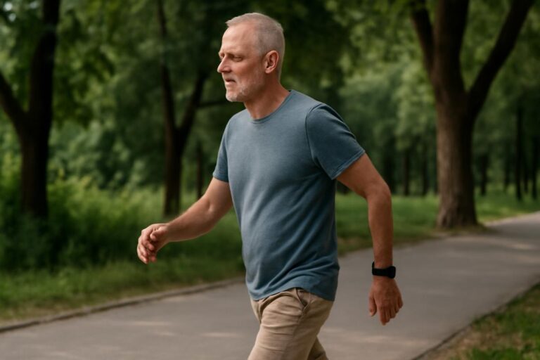 The walking speed that protects joints after 55
