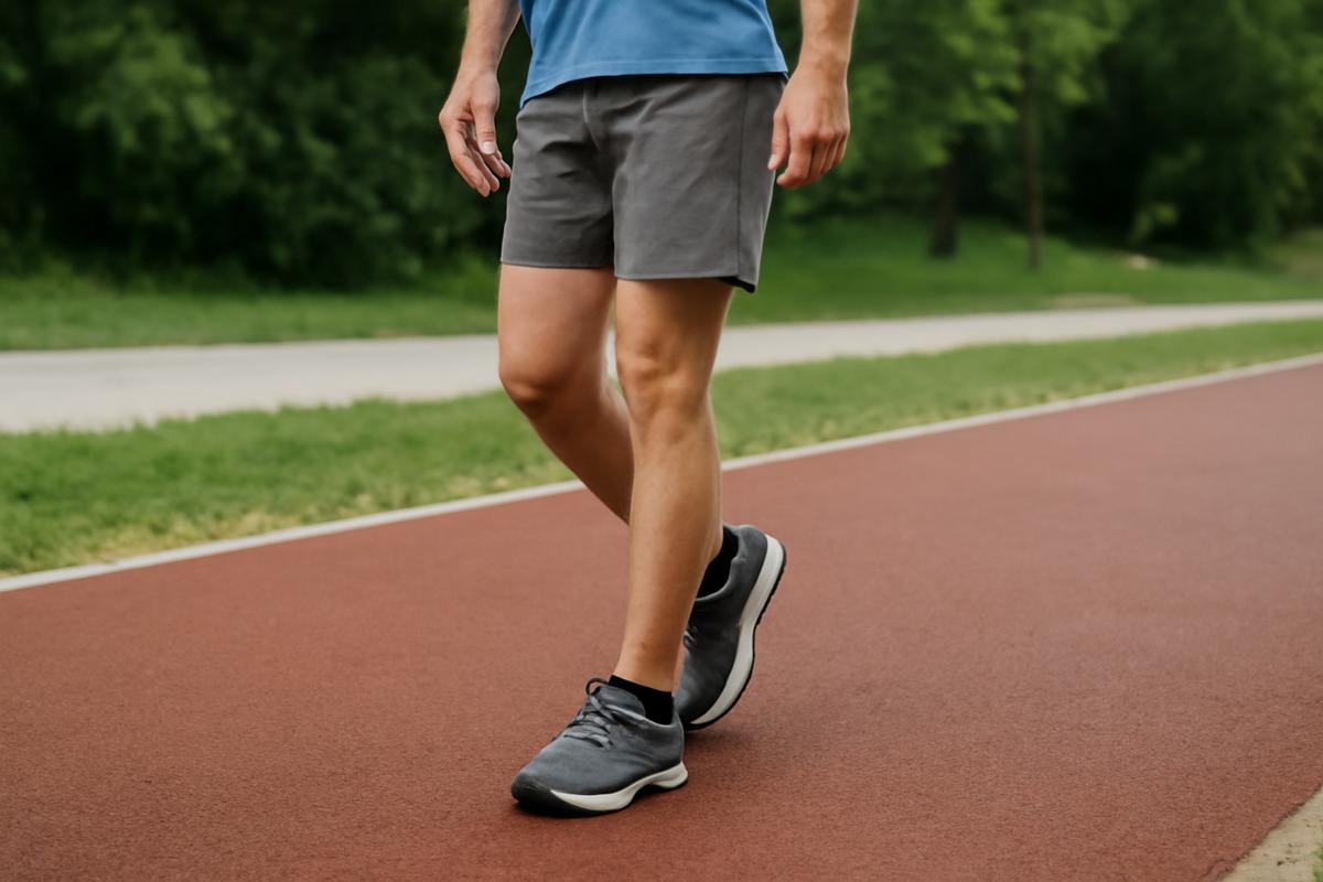 The walking surface that protects knees best