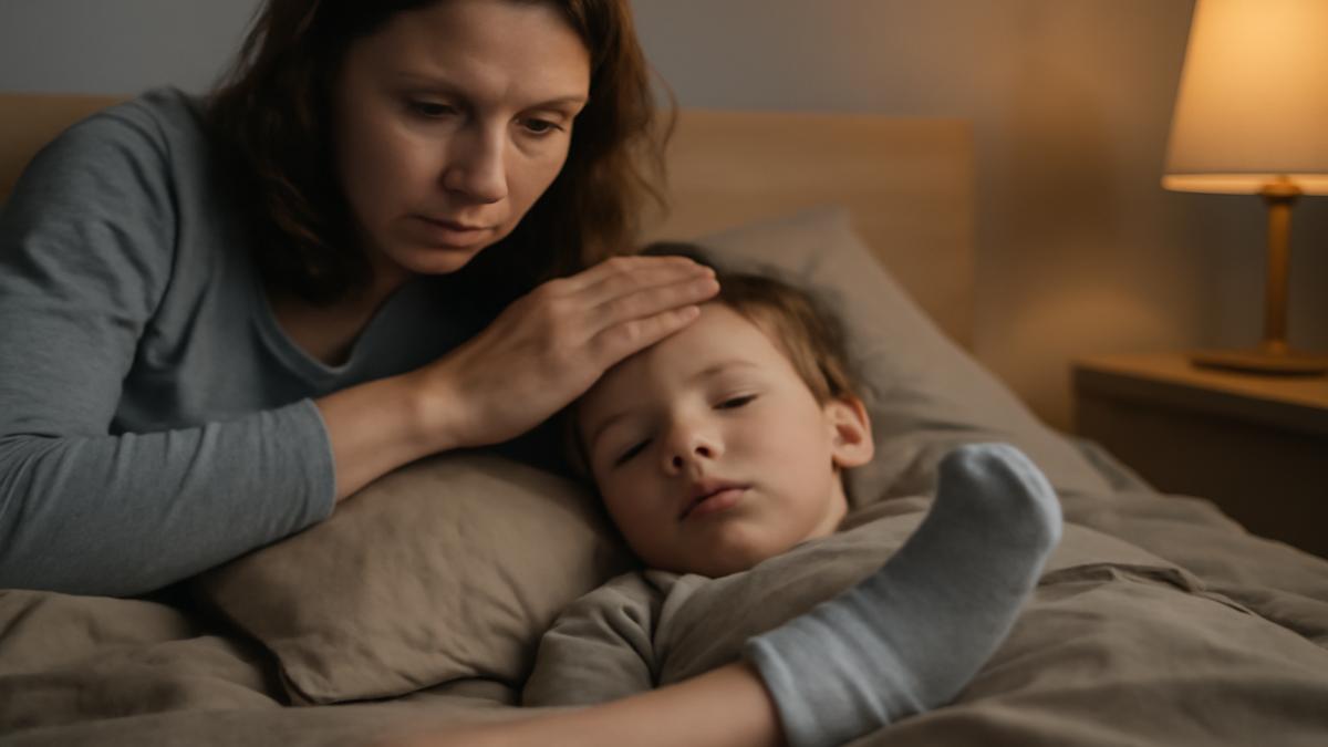 The wet sock trick that breaks a fever overnight parents swear by it