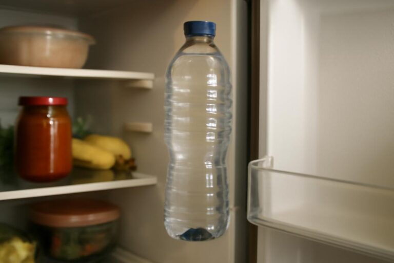 This bottle placement prevents bad fridge smells