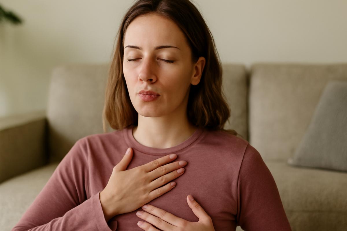 This breathing rhythm calms panic instantly