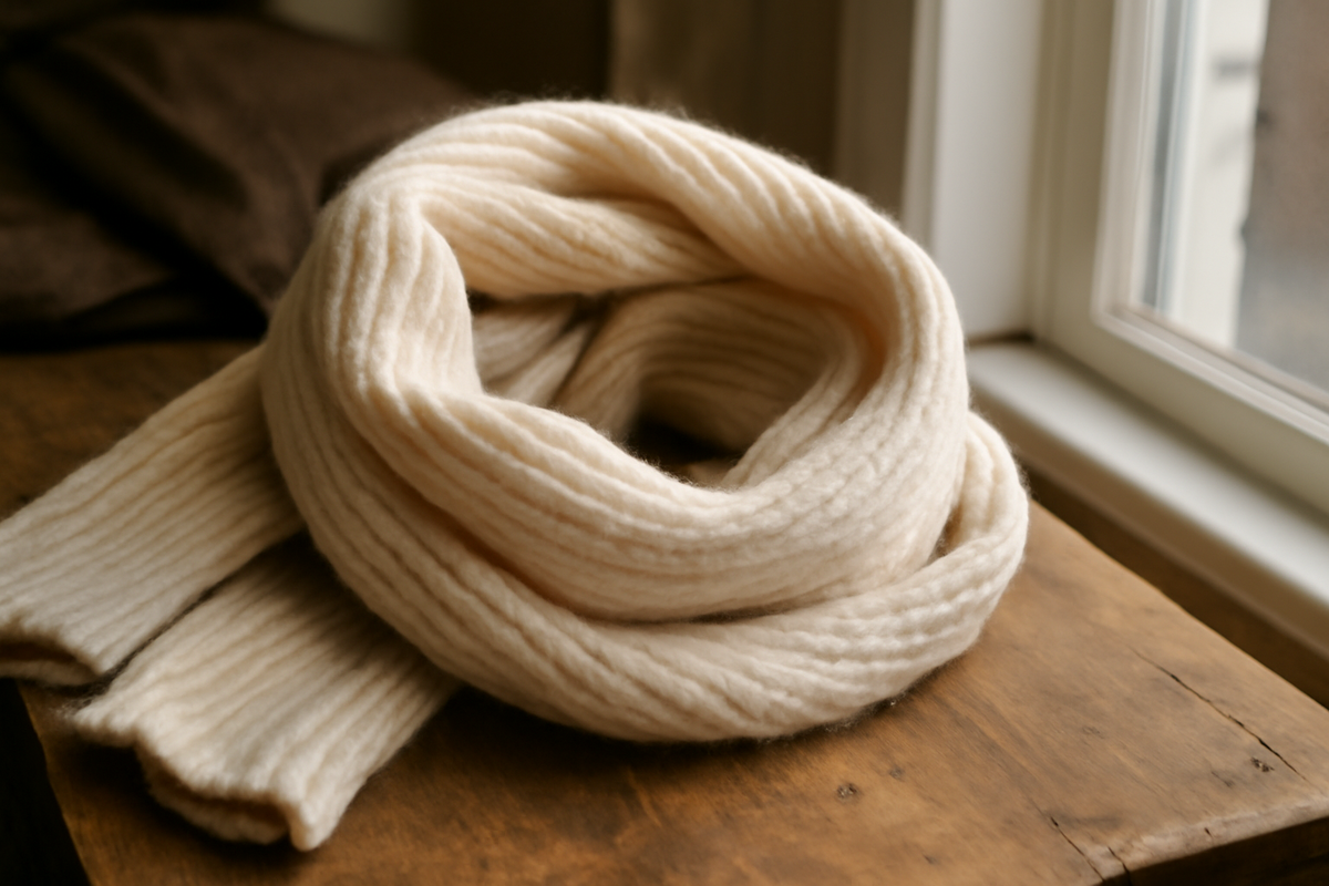 This winter accessory almost never washed and its not coats or sheets