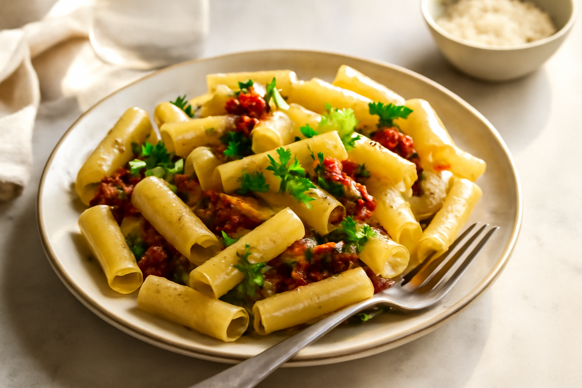 Welcome December with this gorgeous easy pasta that isnt spinach