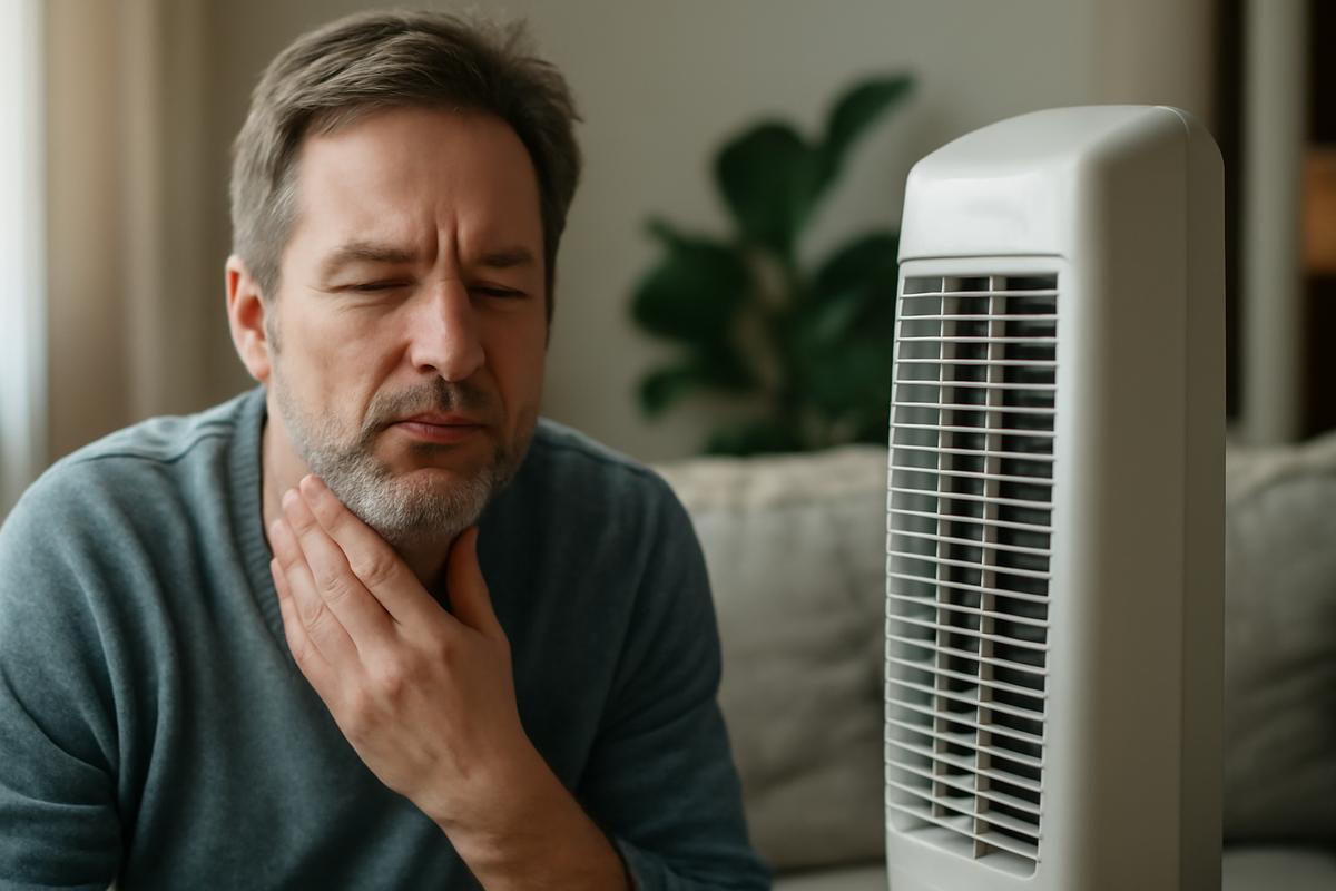 Why indoor air dries your throat