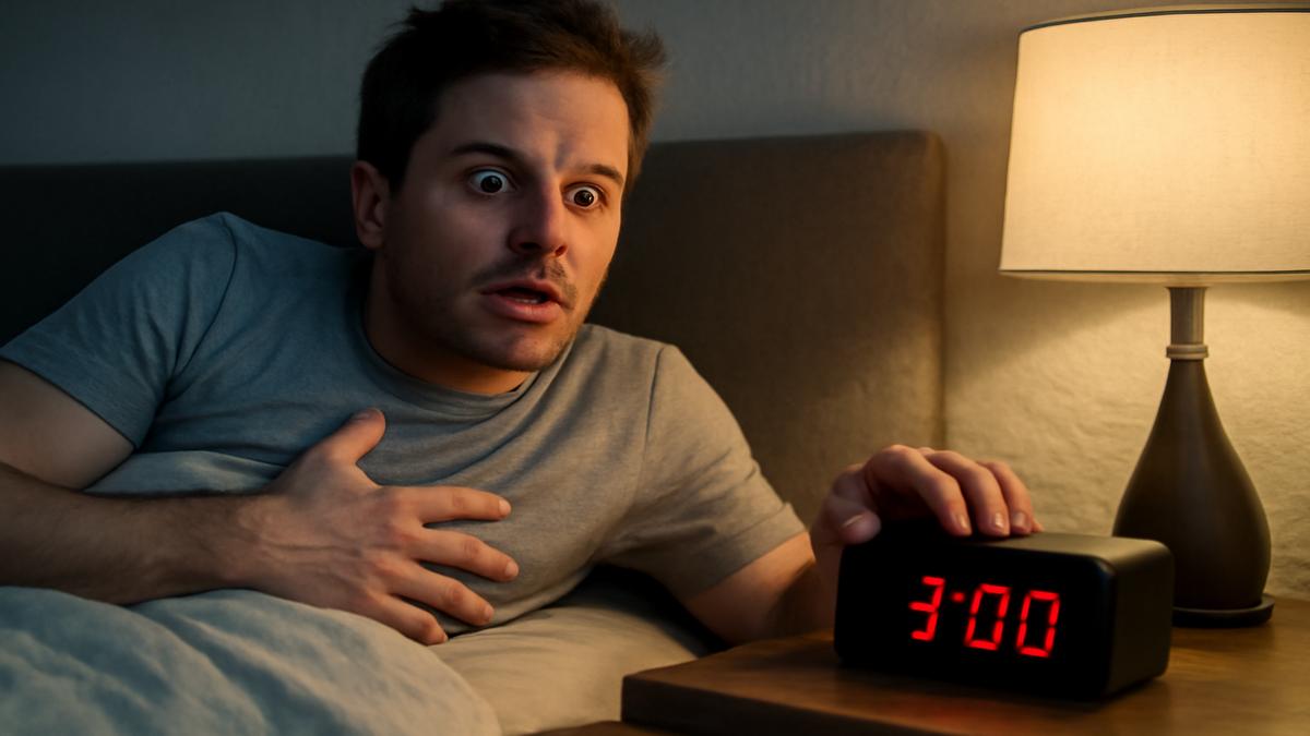 Why you should startle awake at 3am and the 30 second fix that works every time