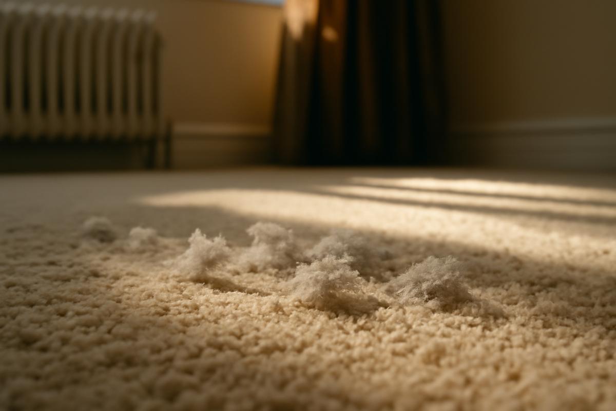 Why your carpet holds more dust in winter