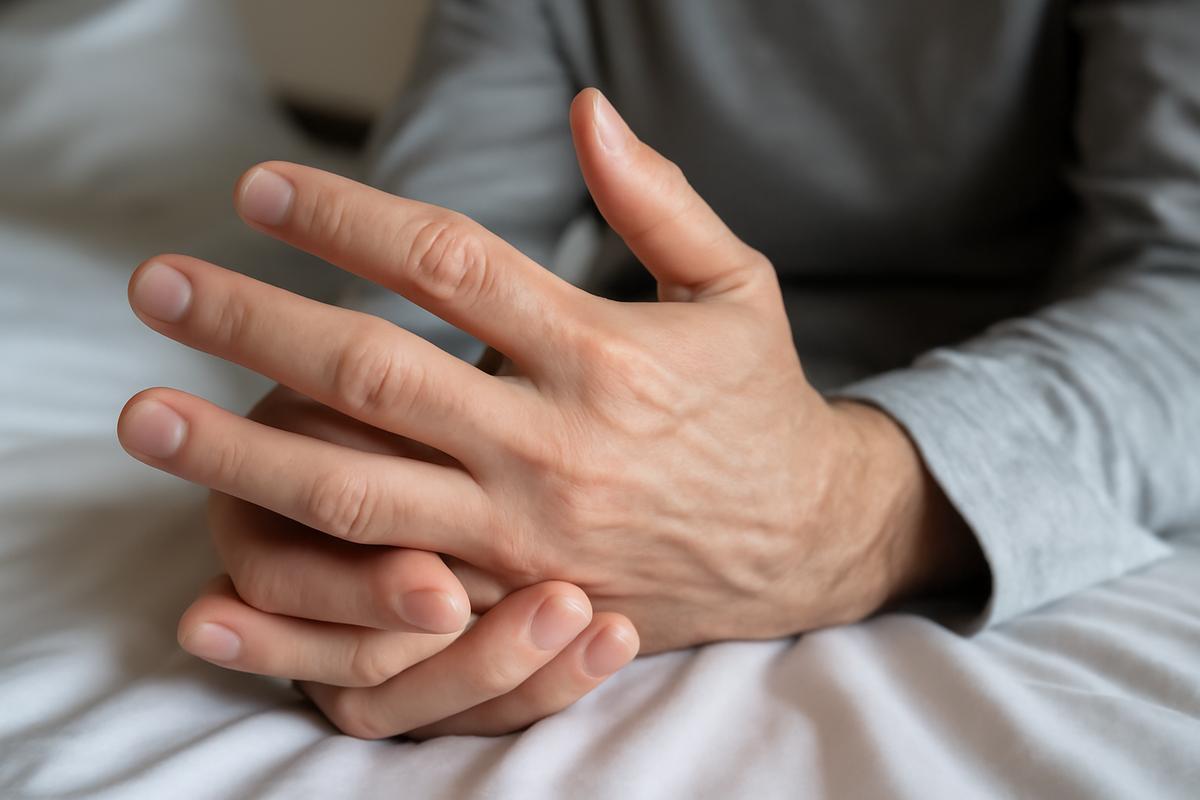 Why your fingers stiffen in the morning