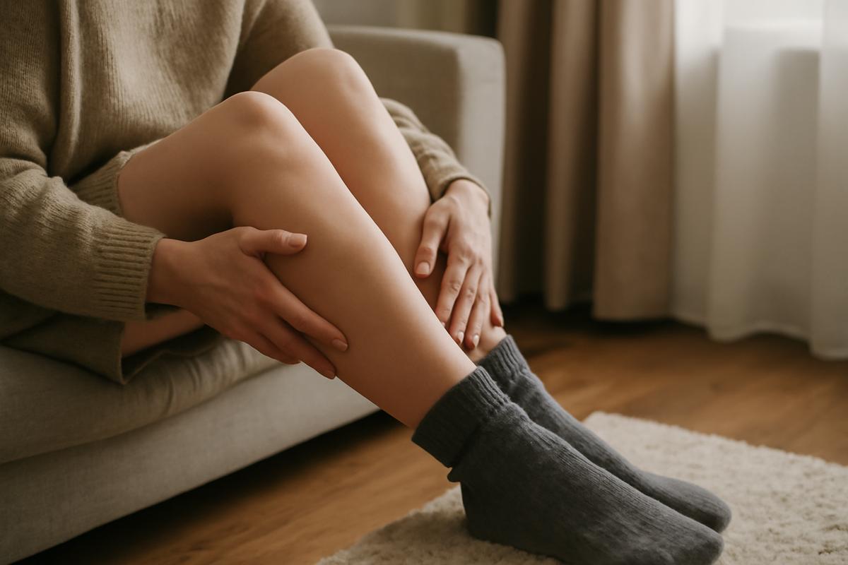 Why your legs feel heavier in winter