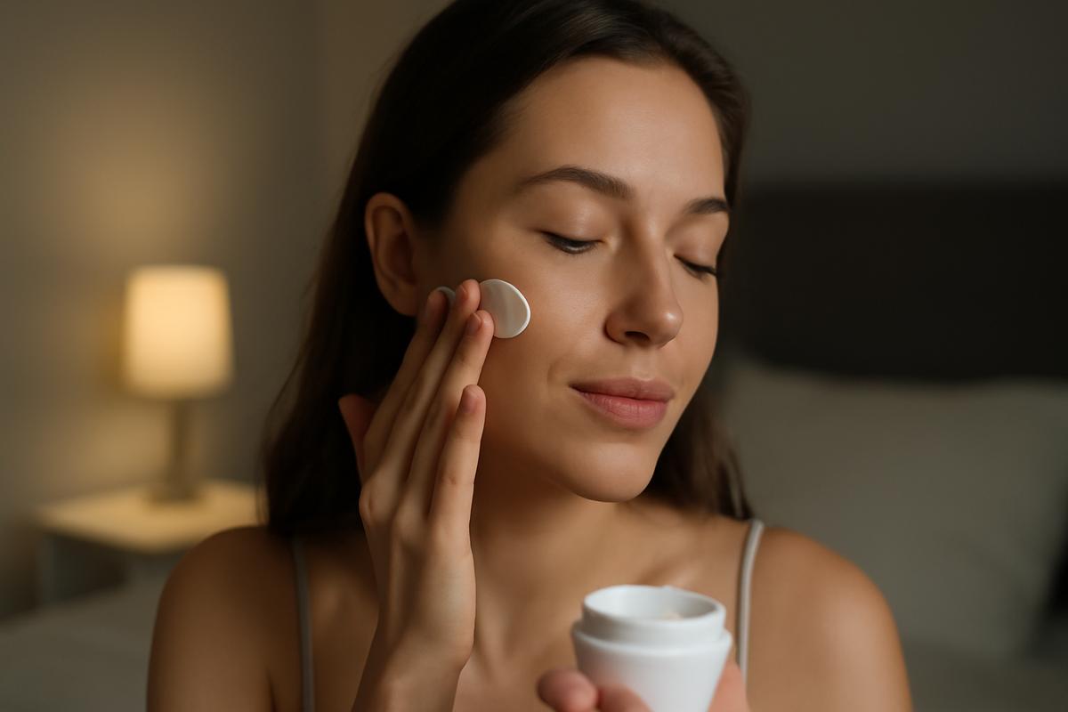 Why your skin absorbs cream better at night