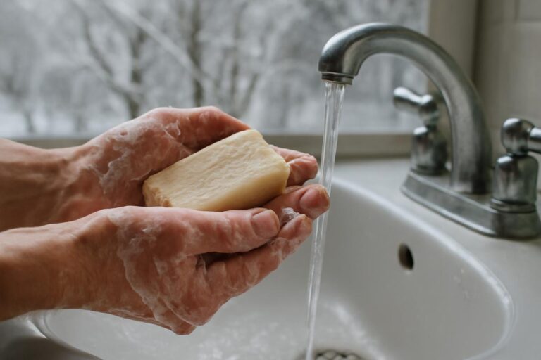 Why your soap seems less effective in winter