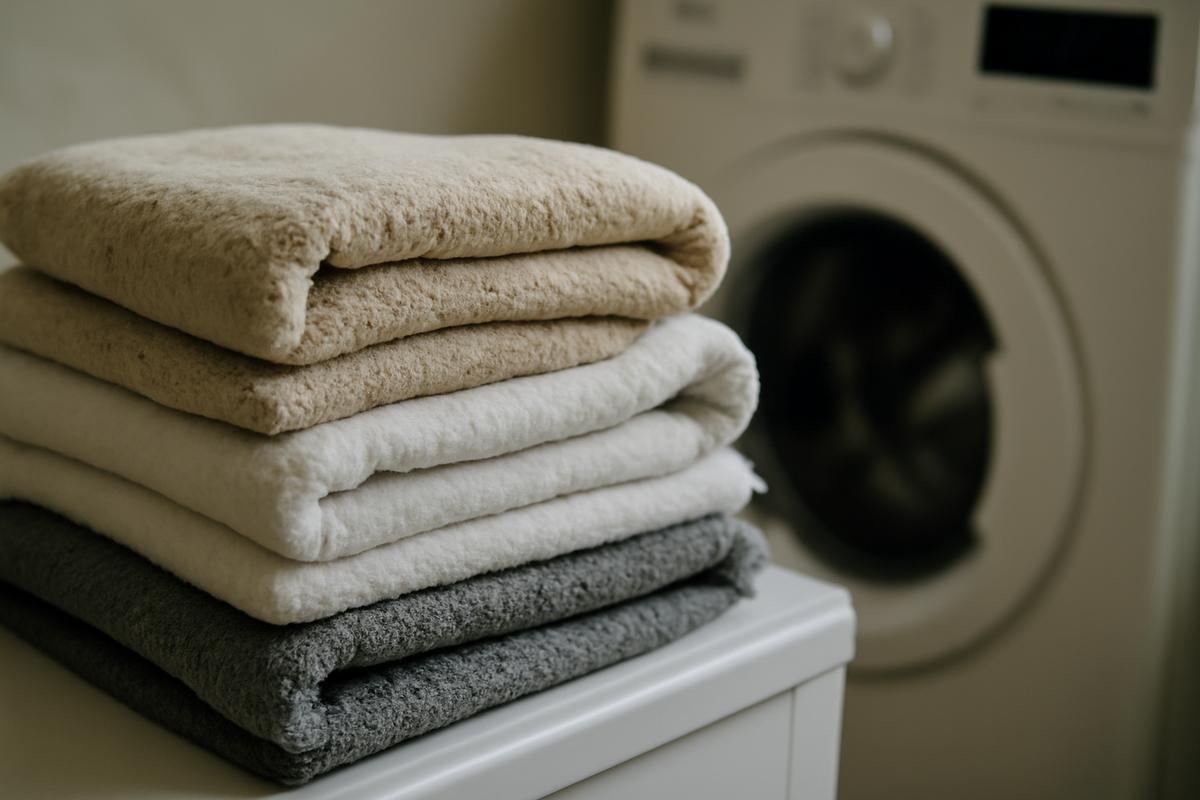 Why your towels feel stiff even after washing