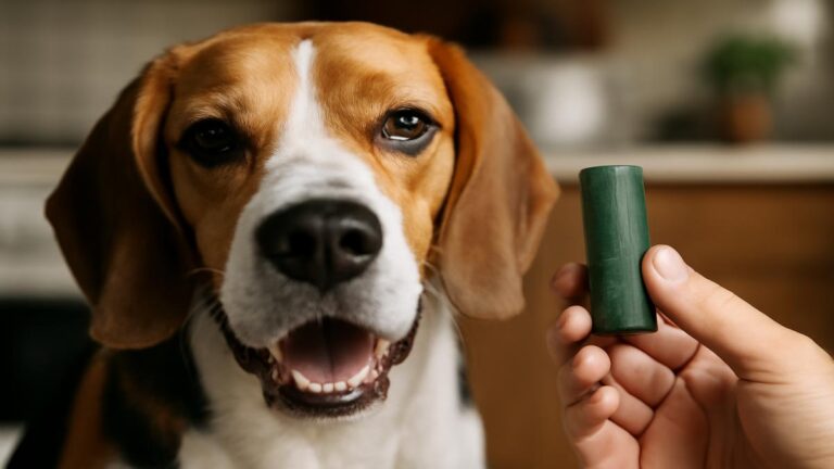 Your dogs bad breath is actually screaming for this 2 grocery item