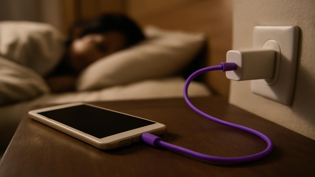 Your phone charger is frying your sleep swap to this colour cable tonight